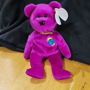 VINTAGE 1999 TY 'MILLENIUM' BEANIE BABY BEAR
